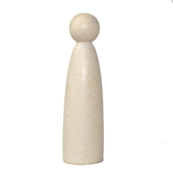 A placeholder image for for Figuren-Kegel, aus Holz, 38 x 100 mm 