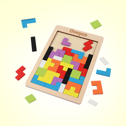A placeholder image for for Wooden Blocks Puzzle Brain Teasers Toy 