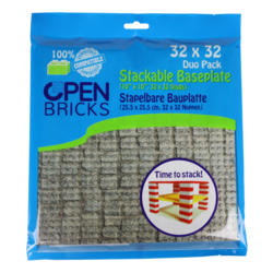 A placeholder image for for OPEN BRICKS® Bauplatte 32x32 pavement [Duo Pack] 