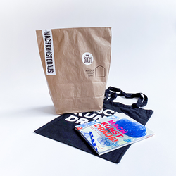 The image of Kreativbuch „Mach Kunst draus!" im Bundle mit Materialtüte und Stofftasche