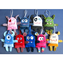 A placeholder image for for Sorgenschlucker, Kummerfresser, Minimonster - Taschenfreund - mit Reissverschluss 