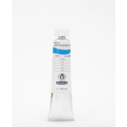 The image of Schmincke Linoldruckfarbe Cyan Aqua Metalltube 35 ml, Cyan