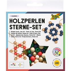 A placeholder image for for Holzperlen Sterne Set CLASSIC 