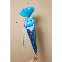 A placeholder image for for Bundle Bastelset “Eis-Schultüte” –  Heidelbeerblau-Azzurro-Himbeere 