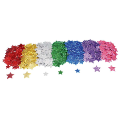 A placeholder image for for Moosgummi-Sterne Glitzer 500 Stück 