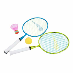 The image of HUDORA Kinder Federballset Kids, Mehrfarbig, Einheitsgröße