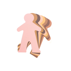 A placeholder image for for Bastelvorlage aus Tonpapier, Körper 