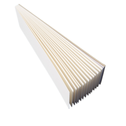 A placeholder image for for Blanko Lesezeichenblock 