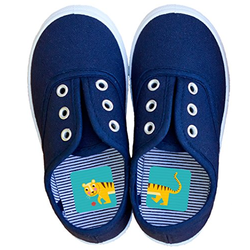 A placeholder image for for Laufkleber - Schuhe anziehen spielerisch lernen, für Kinder zur Vermeidung von Entenfüßen, Aufkleber mit Zootieren 