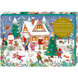 A placeholder image for for Fröhliche Winterzeit, Puzzle-Adventskalender 