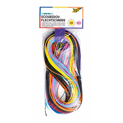 A placeholder image for for folia 731100 - Basic Mix Scoubidou Flechtschnüre, 100 Stück sortiert in 10 verschiedenen Farben - ideal zum Flechten von Armbändern, Schlüsselanhängern, usw. 
