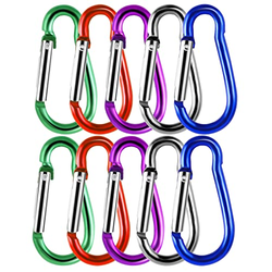 A placeholder image for for 10 Stück Karabiner 