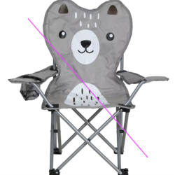 A placeholder image for for Keinen Kindercampingstuhl 