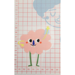 A placeholder image for for Bügelbild "Rosa Fluff" | Krullenbol 