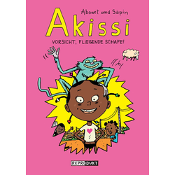 The image of Akissi – Vorsicht, fliegende Schafe!