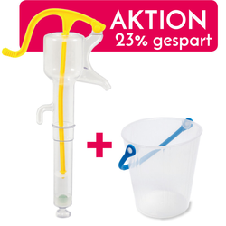 The image of Wasserpumpe + Transparenter Eimer