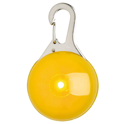 A placeholder image for for Leuchtender Clip-Anhänger mit LED gelb 