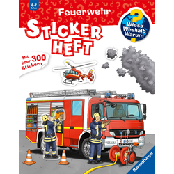 A placeholder image for for Wieso? Weshalb? Warum? Stickerheft: Feuerwehr 